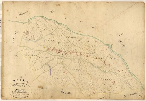 Puge. - Plan de section, C1