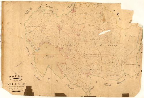 Le Village. - Plan de section, K1