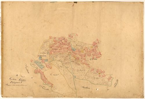 Le Village (développement). - Plan de section, K1(d)