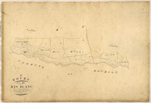 Rio-Blanc. - Plan de section, M3