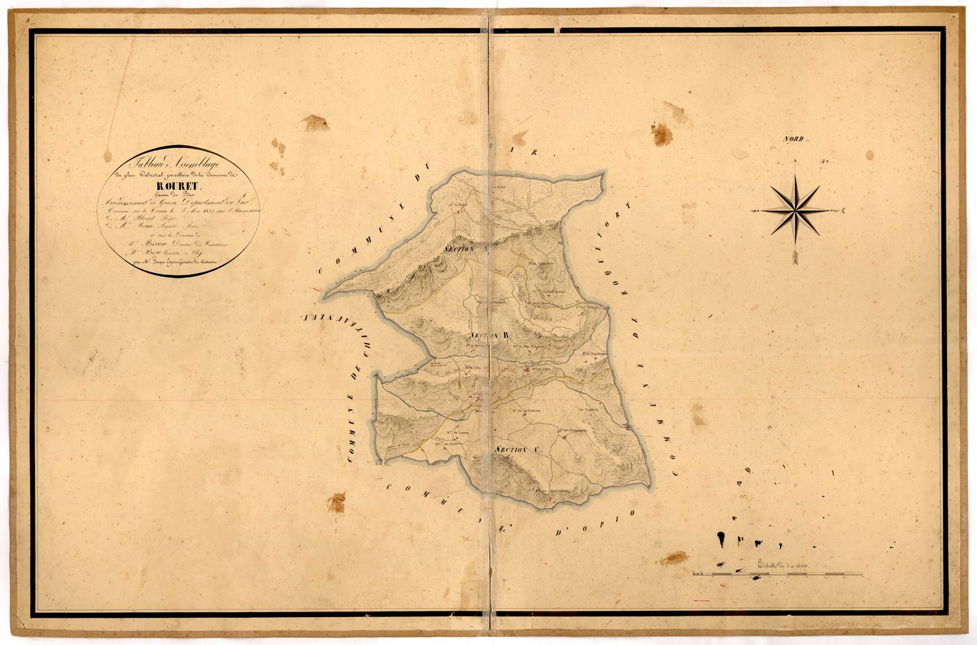 Tableau d'assemblage. - TA