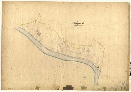 Broch (développement). - Plan de section, B(d)
