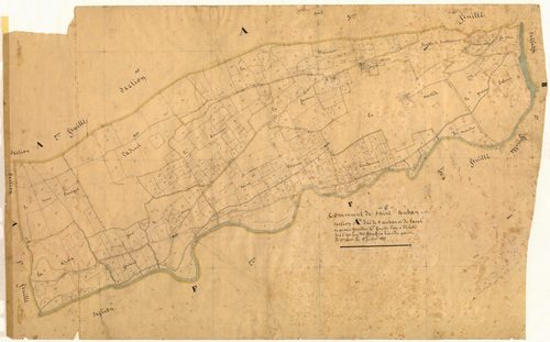Saint-Auban et Laval. - Plan de section, A4