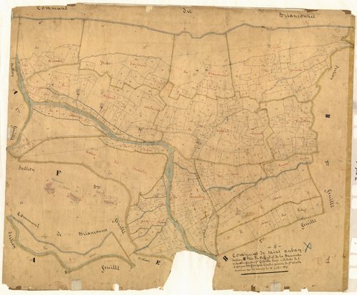 Le Deffend et la Baumette. - Plan de section, B1