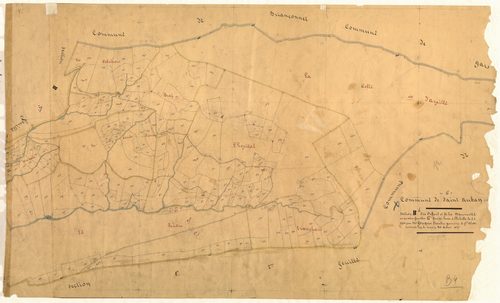 Le Deffend et la Baumette. - Plan de section, B4