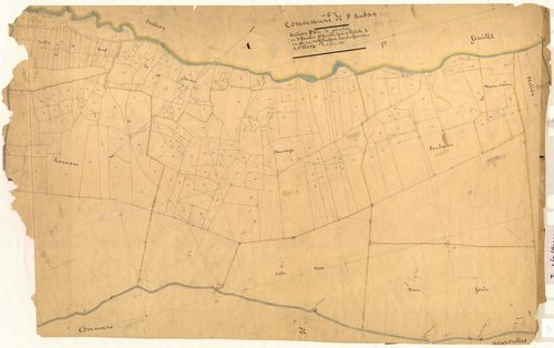 Pensier. - Plan de section, F1