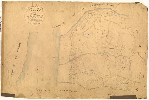 Le Var. - Plan de section, C3