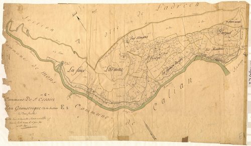 Plan de section, E1