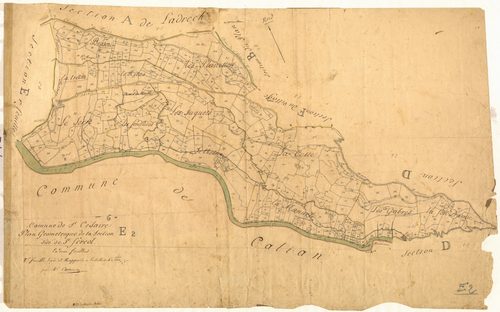 Saint Féreol. - Plan de section, E2