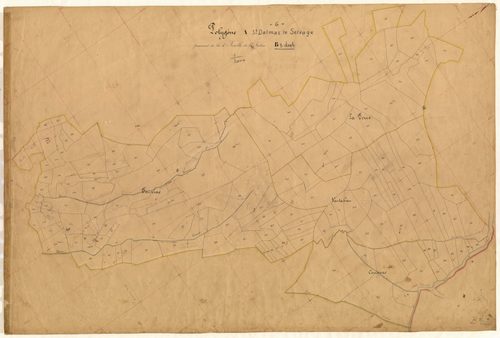 Bousieya (développement). - Plan de section, B3(d)