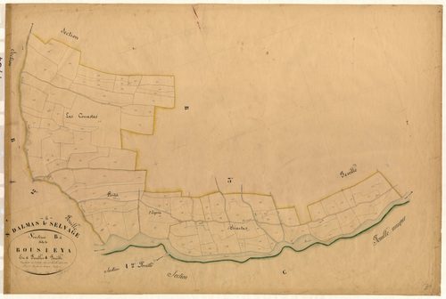Bousieya. - Plan de section, B4
