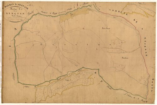 Liscias. - Plan de section, C