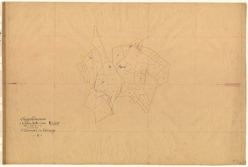 Bois de Ville (développement). - Plan de section, E1(d)