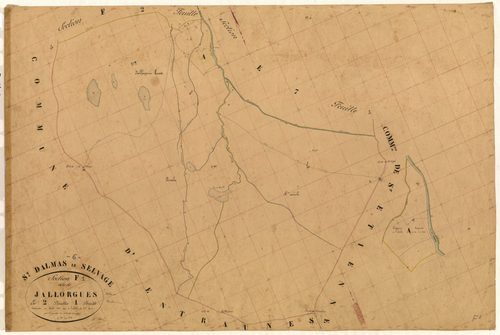Jallorgues. - Plan de section, F1