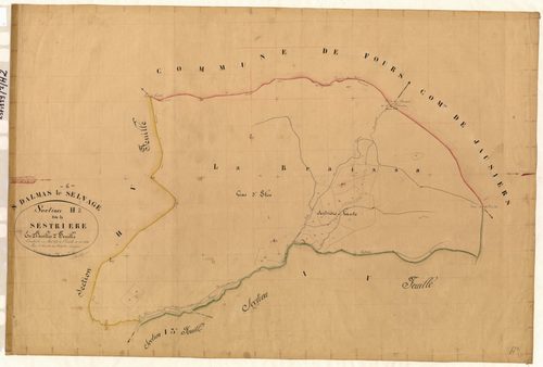Sestrière. - Plan de section, H2