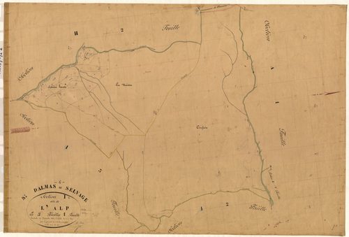L'Alp. - Plan de section, I1