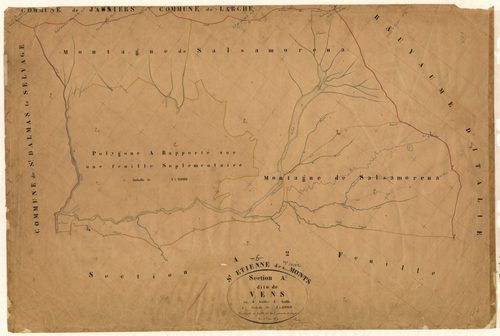 Vens. - Plan de section, A1
