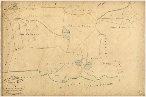 Claï. - Plan de section, B2