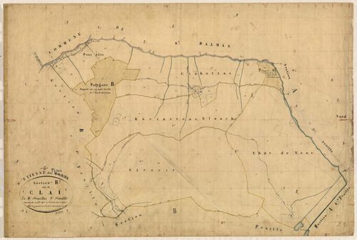 Claï. - Plan de section, B3