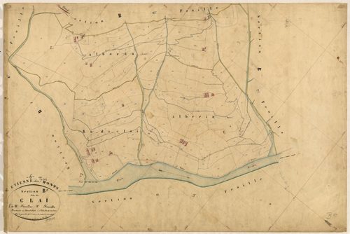 Claï. - Plan de section, B5