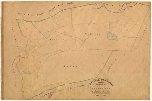 Duminieres. - Plan de section, C2