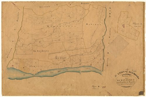 Duminieres. - Plan de section, C4