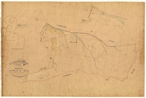 Burenta. - Plan de section, H3