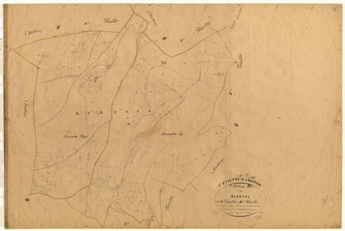 Burenta. - Plan de section, H4
