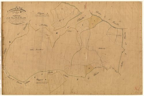 Nabinas. - Plan de section, K1