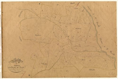 Nabinas. - Plan de section, K2