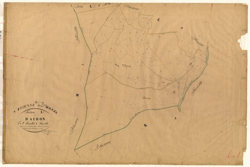Auron. - Plan de section, L1