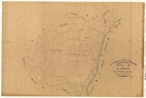 Auron. - Plan de section, L2