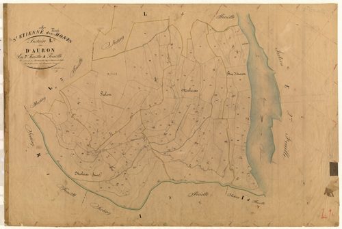 Auron. - Plan de section, L4
