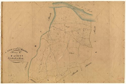 Auron. - Plan de section, L6