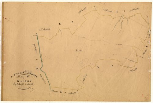 Auron. - Plan de section, L7