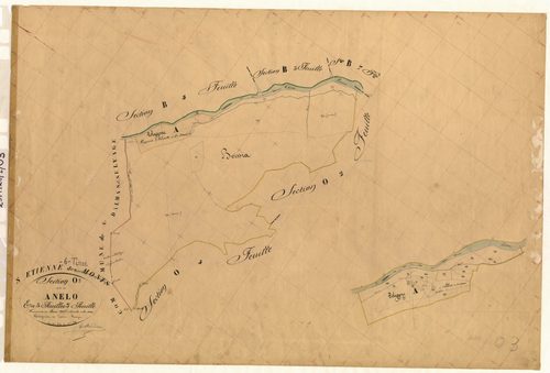 Anello. - Plan de section, O3