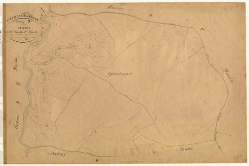 Cialvet. - Plan de section, Q1