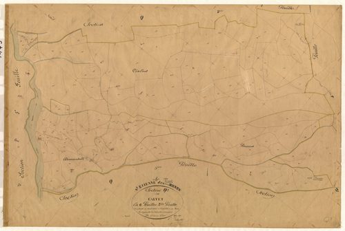 Cialvet. - Plan de section, Q3
