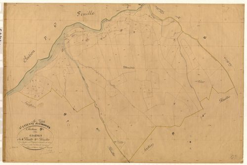 Cialvet. - Plan de section, Q5