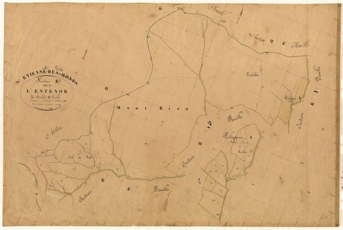 L'Entenor. - Plan de section, R3