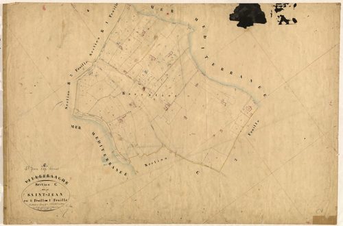 Saint-Jean. - Plan de section, C1