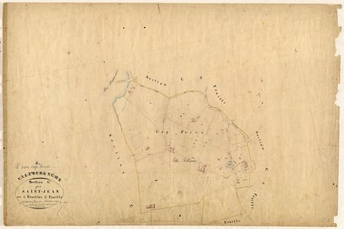 Saint-Jean. - Plan de section, C3