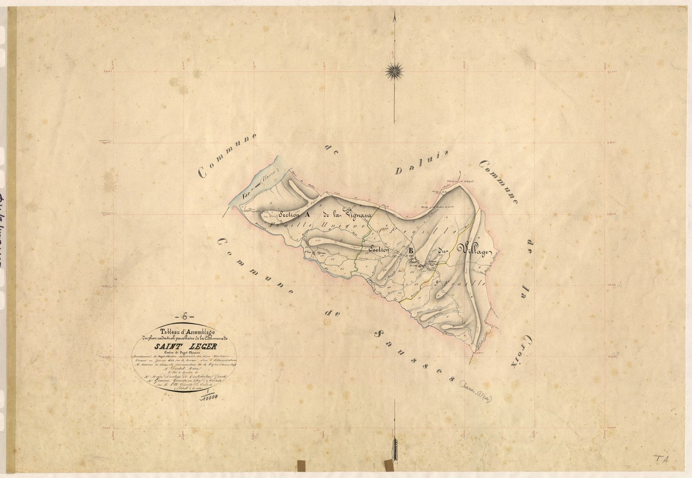 Tableau d'assemblage. - TA
