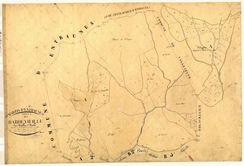 Barbevieille. - Plan de section, A1