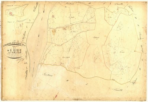Le Serre. - Plan de section, B4