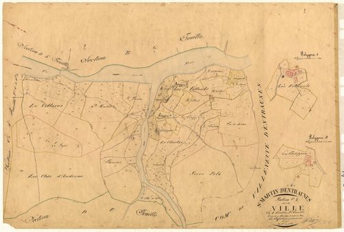 La Ville. - Plan de section, C1