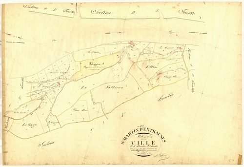 La Ville. - Plan de section, C2