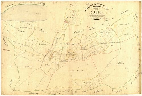 La Ville. - Plan de section, C4