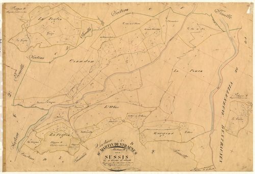 Sussis. - Plan de section, D1