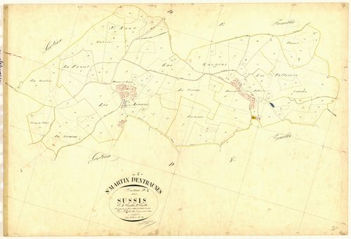 Sussis. - Plan de section, D2